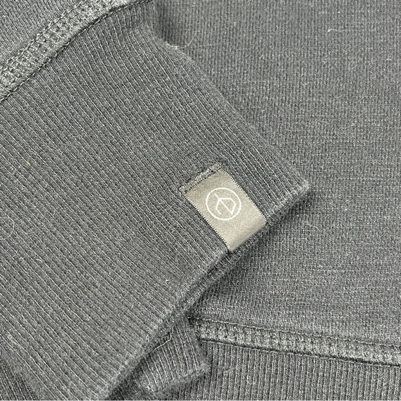 Rag & Bone Crew Neck Sweatshirt LS Midnight Black Pullover Graphic Mens Medium - Picture 3 of 4